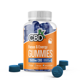 Gummies - Focus - Blue Raspberry - 1500mg - EROS NECTAR